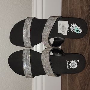 Yellow Box Blingy sandals